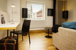 Interiør i Superior-rom, Scandic Haugesund