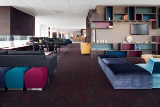Loungeinteriør, Scandic Oslo Airport 