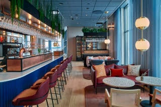 Bar på hotell Scandic Oceanhamnen