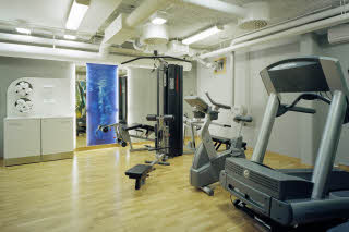 Treningsrom hotell Scandic Kungens Kurva