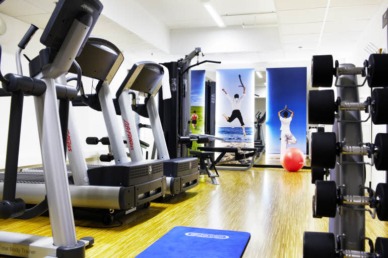 Treningsrom hotell Scandic Aarhus City