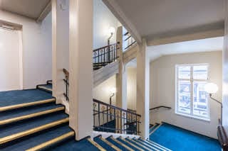 conference staircase at scandic hamburger bors