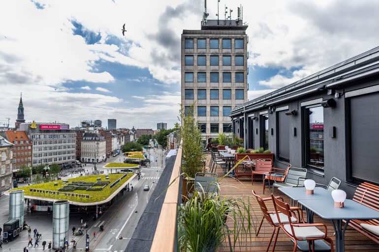 Rooftop Level Six på Scandic Norreport 