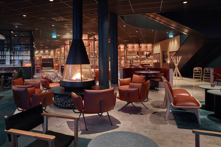 restaurant og bar på scandic kiruna