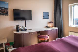 Superior room at Scandic Aalborg City in Denmark