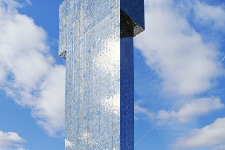 Fasade hotell Scandic Victoria Tower