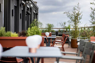 Rooftop Level Six på Scandic Norreport 