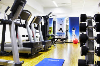 Treningsrom hotell Scandic Aarhus City