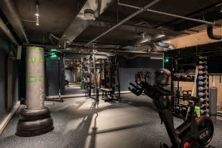 Treningsrom hotell Scandic Helsinki Hub