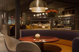 Bord i Bistro Nordic på Scandic Helsfyr