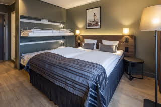 Beds in Standard Family room at Scandic Kolding