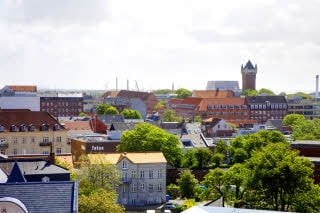Utsikt hotell Scandic Olympic Esbjerg