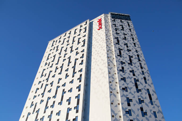 Hotellfasade, Scandic Lerkendal