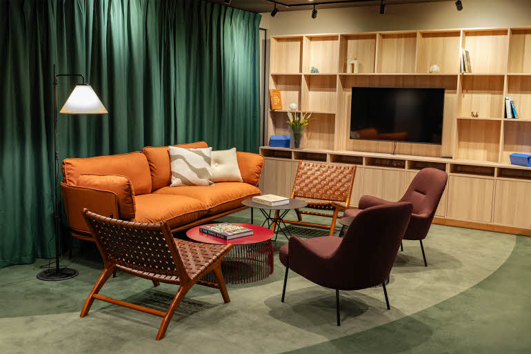 Lobbyområde på Scandic Gardermoen