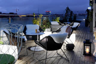 Takterrasse bar