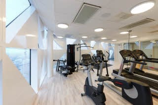 Treningsrom hotell Scandic Victoria Tower