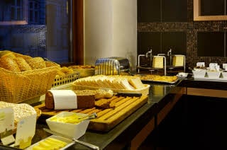 Breakfast serving Scandic Front Copenhagen