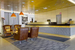 Resepsjon hotell Scandic Malmen Stockholm
