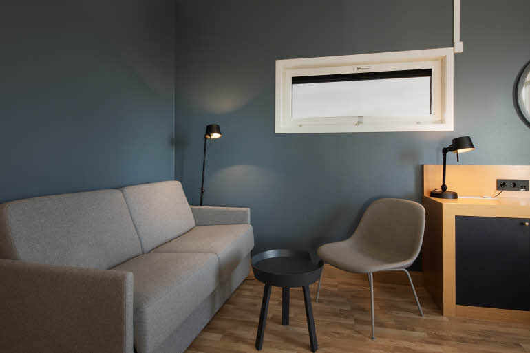Superior rom soffa Scandic Solsiden