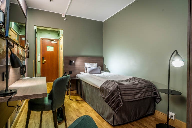 Standard rom seng Scandic Sjöfartshotellet