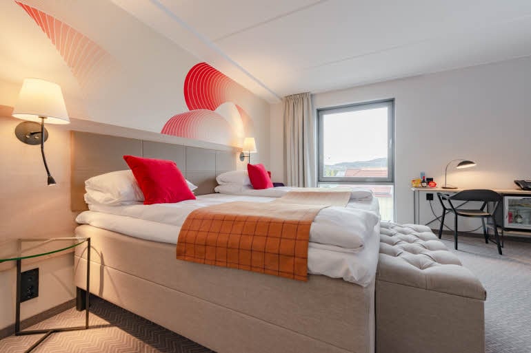 Master suite på Scandic Meyergården