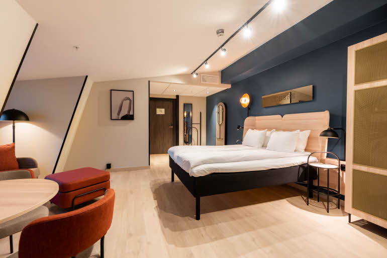 junior suite på scandic torget i bergen