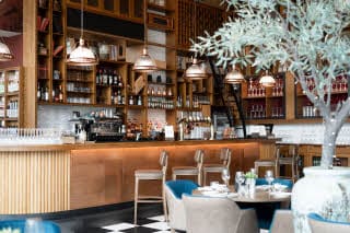 restaurant med bar på scandic city