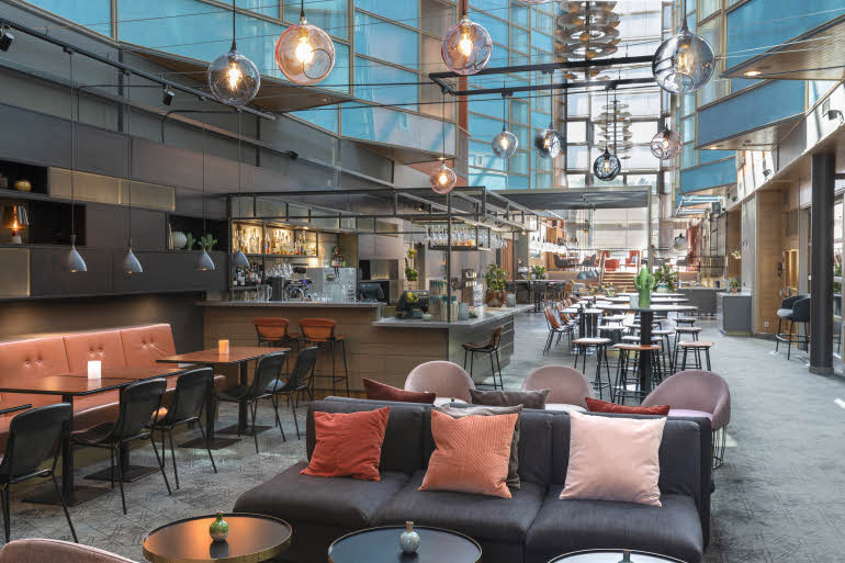Restaurant og bar hotell Scandic Mölndal Gøteborg