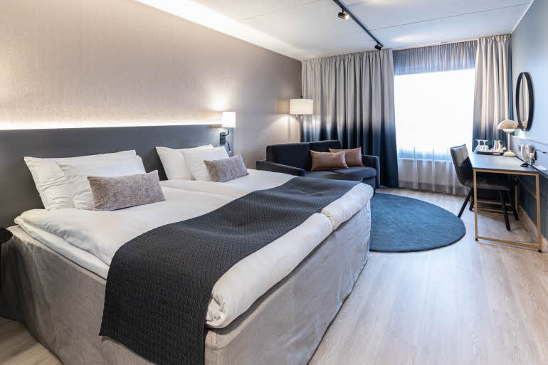 room superior at scandic jyvaskyla station in finland