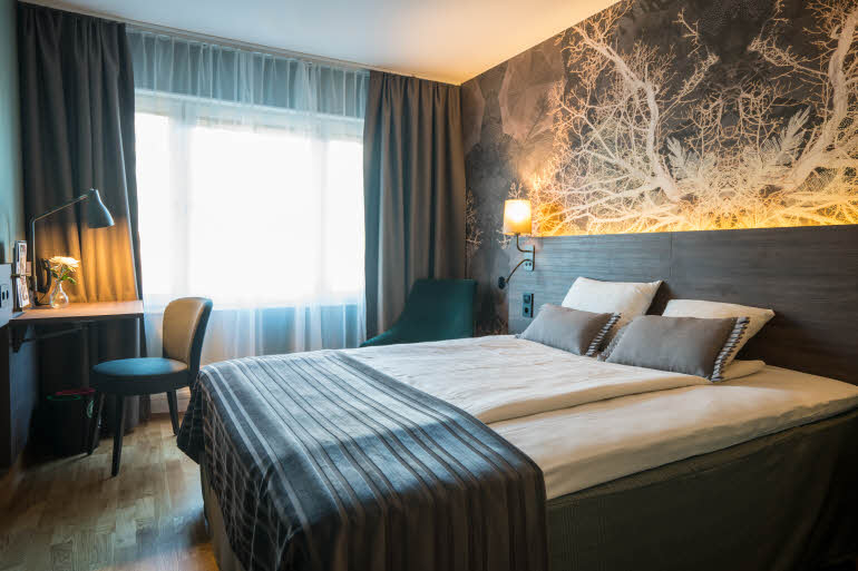 Seng standard rom hotell Scandic Star Sollentuna