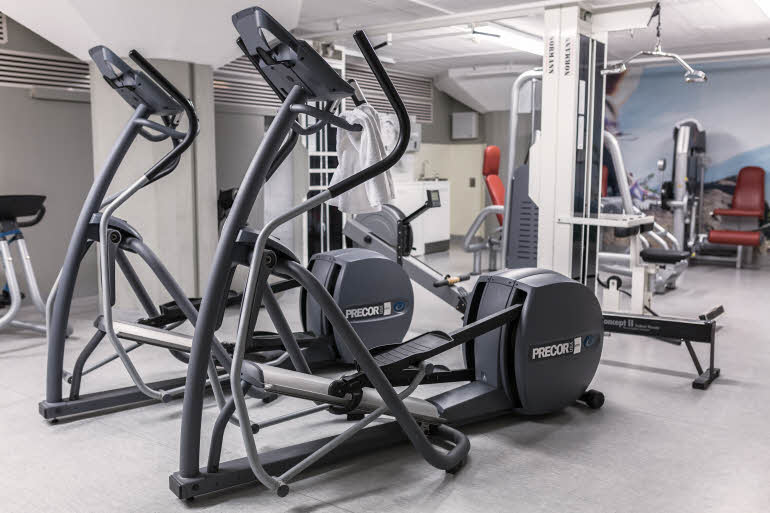 Gym på Scandic Grand Marina i Helsinki
