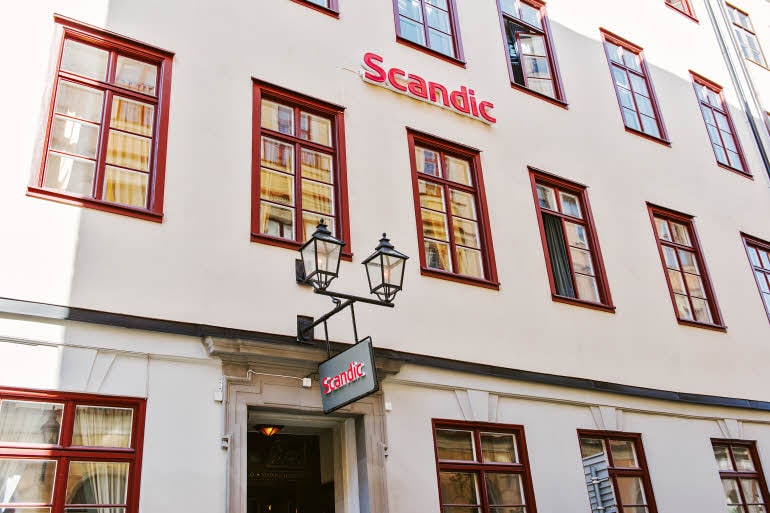fasade scandic gamla stan