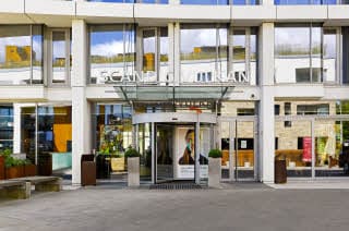 Scandic Vulkan fasade og hovedinngang