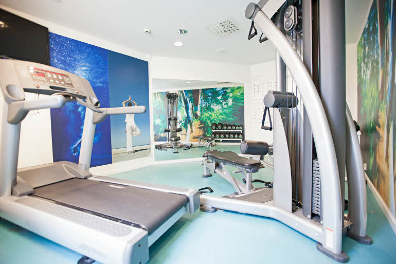 Treningsrom hotell Scandic Pori