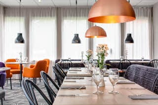 Restaurant bord hotell Scandic Gävle Väst