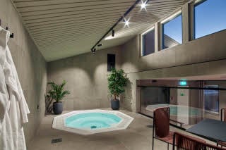Relax-avdelingen med boblebad Scandic Grand Örebro