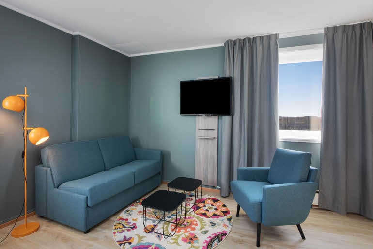 Sittegruppe i Standard Family Four-rom
