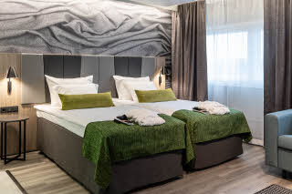 room superior family at scandic pasila in helsinki