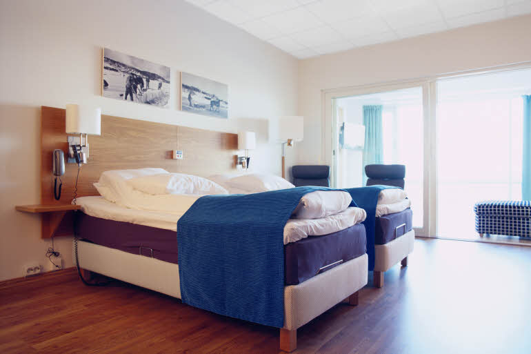 Superior-rom med to separate senger, Scandic Asker