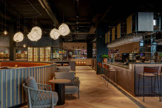 Restaurant bar på scandic landvetter i gøteborg