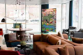 Lobby på Scandic Vulkan