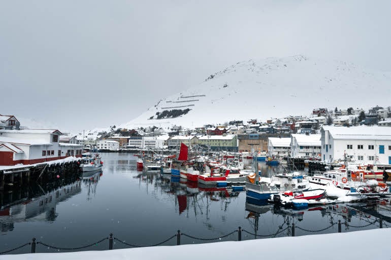 Omgivelser rundt Scandic Bryggen i Honningsvåg