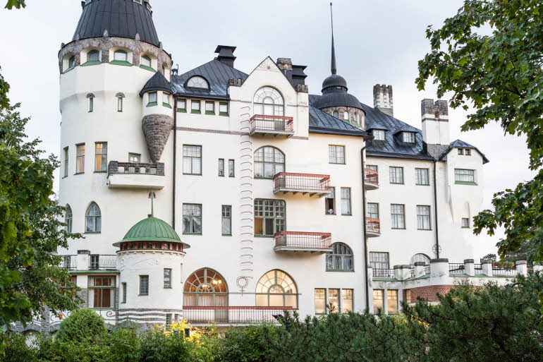 Fasade hotell Scandic Imatran Valtionhotelli