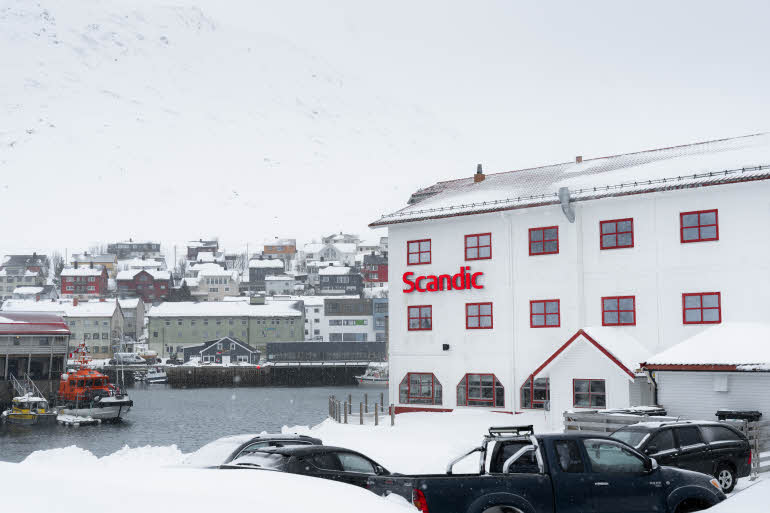 Fasagen hos Scandic Bryggen i Honningsvåg