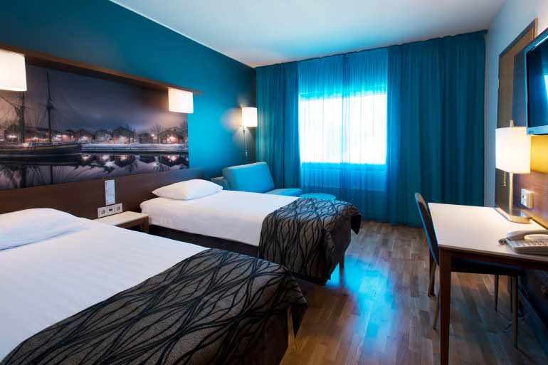 Standard rom hotell Scandic Oulu Station