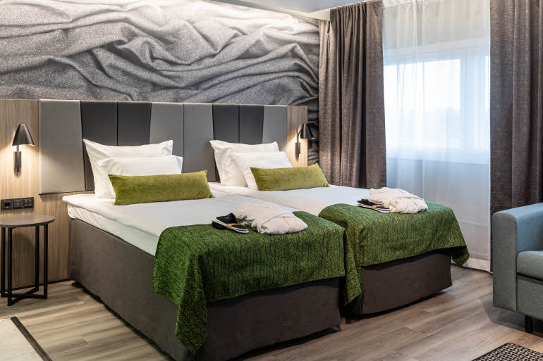 room superior family at scandic pasila in helsinki