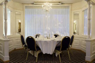 Restaurantinnredning på Scandic Alta