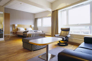 Interiør i Junior Suite, Scandic Asker