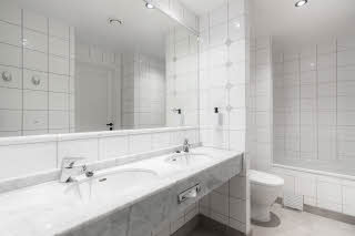bad i master suite på scandic oslo city