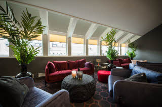 Konferanse lounge område, sitte grupper